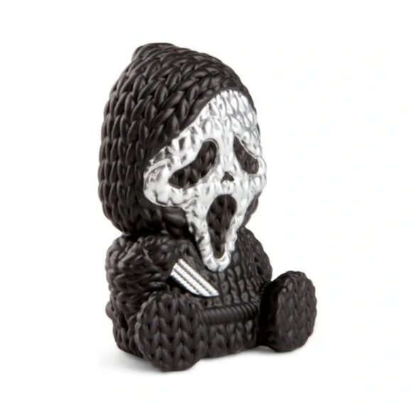 Handmade by Robots - Ghost Face #008 (1.75" Micro Vinyl Figure) Metallic Silver - Picture 4 of 5